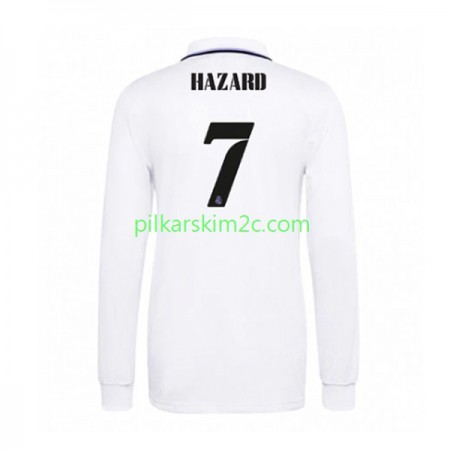 Koszulka Real Madryt Eden Hazard 7 Główna 2022/23 Koszulki Piłkarskie(L/S)